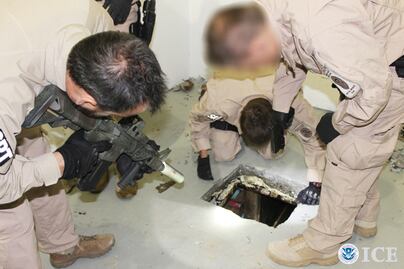 Taladra Chapo San Diego con 56 túneles