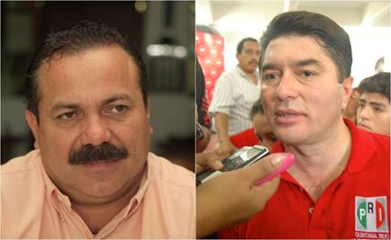 En aniversario de Q. Roo, se enfrentan a golpes ex gobernador y secretario