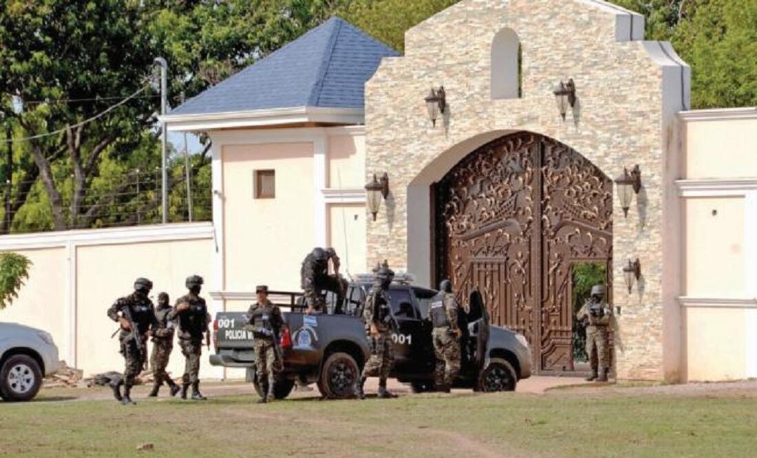Honduran authorities have raided some of the haciendas allegedly used by Joaquín Guzmán. (Photo: La Prensa de Honduras)