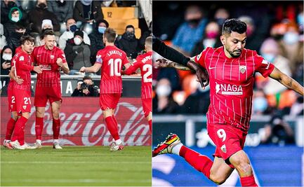 'Tecatito' Corona participa en el empate del Sevilla ante Valencia