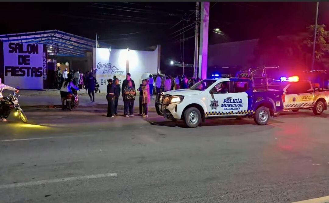 Ataque armado en boda en Salamanca deja 3 muertos y 18 heridos; comando interrumpió la celebración. Foto: Especial