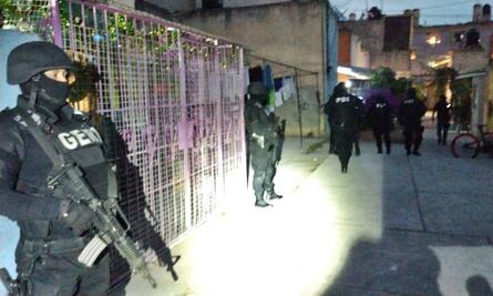 Realizan operativo en inmueble de la colonia Morelos vinculado a "El Lunares"