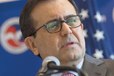 Guajardo, con agenda a tope