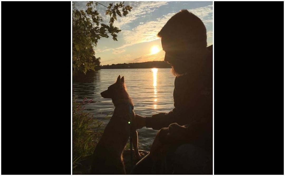 Perro rescatado por SSP pasa del maltrato a vivir en NY