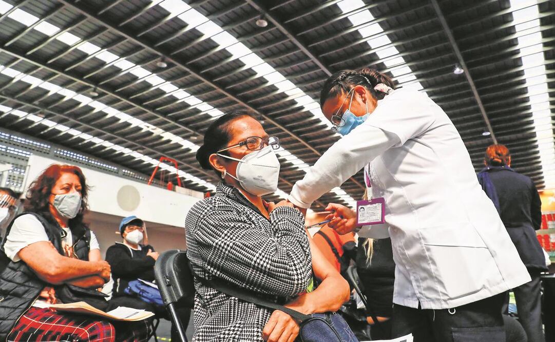 La capital del país reportó récord en la vacunación de la población de 50 a 59 años. Foto: Archivo/ EL UNIVERSAL.