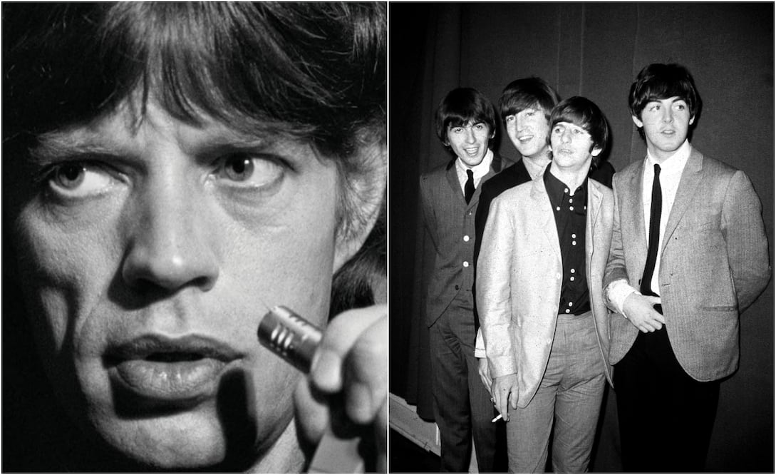 Mick Jagger, líder de The Rolling Stones y Los Beatles, un grupo contemporáneo a los inicios de su grupo.
Fotos: Instagram, vía @mickjagger y AP, archivo