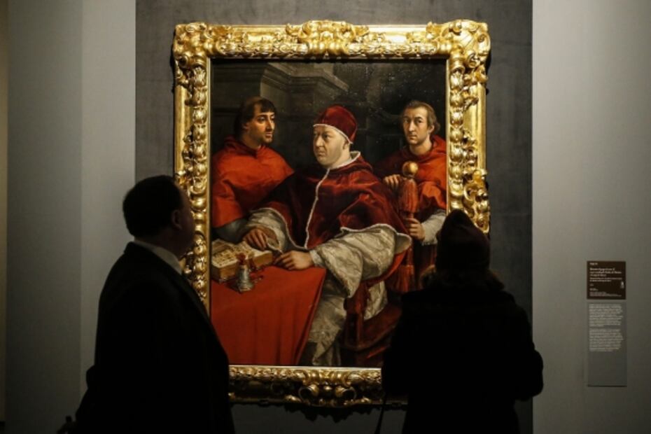Coronavirus amenaza exposición de Rafael en Roma