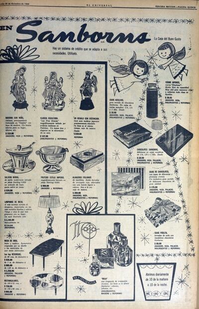 Anuncios de 1922, 1924... así se promocionaba Sanborns hace 100 años