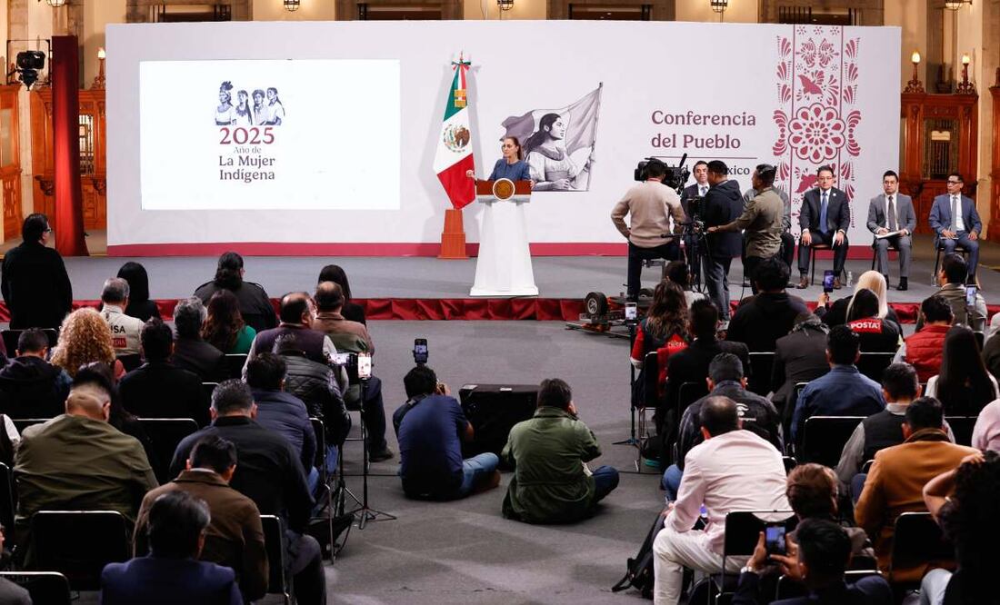 Sheinbaum prevé encuentro con Marco Rubio para cerrar acuerdo de seguridad; espera llegadas de Macron y Carney. Foto: Diego Simón / EL UNIVERSAL