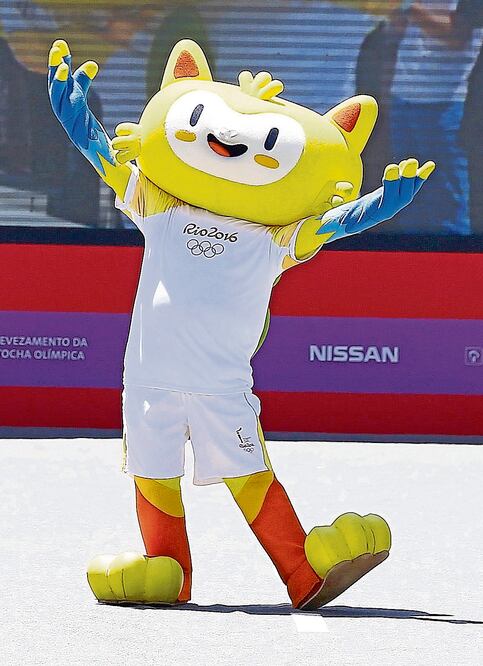 Vinicius representa la diversidad de fauna carioca (EFE)