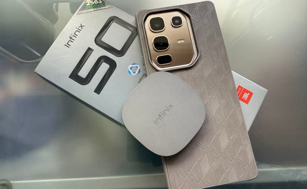 Reseña: Infinix NOTE 50 Pro, diseñado para gamers. Foto: Carlos Tomasini