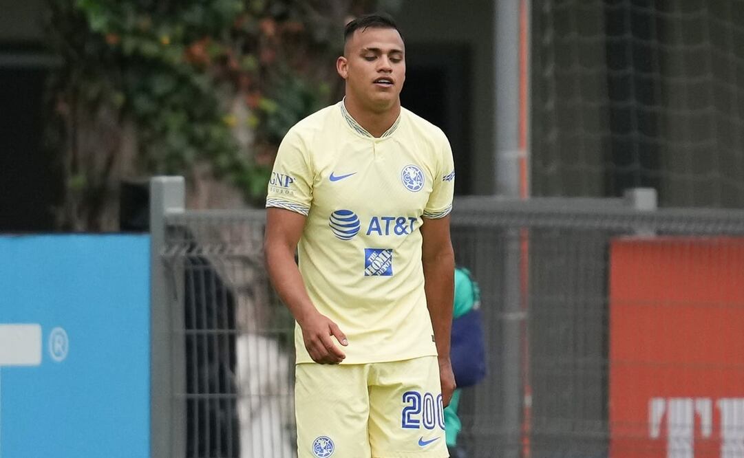 Román Martínez con la sub 20 del América / Foto: Imago7