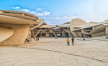 El impresionante museo de Qatar con forma de rosa del desierto