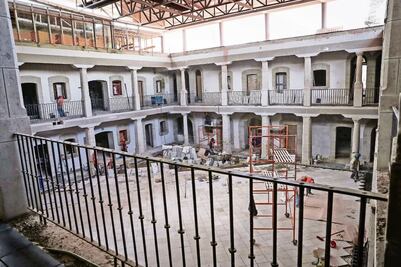 El antiguo Hotel Cortés, de hospicio a museo 