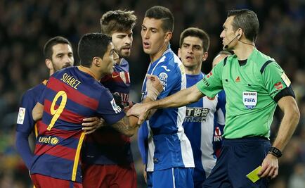 Dos partidos de sanción a Luis Suárez