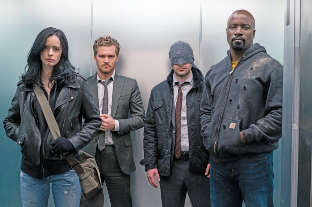 Jessica Henwick, Finn Jones, Charlie Cox y Mike Colter son los protagonistas de la serie de Marvel (NETFLIX)