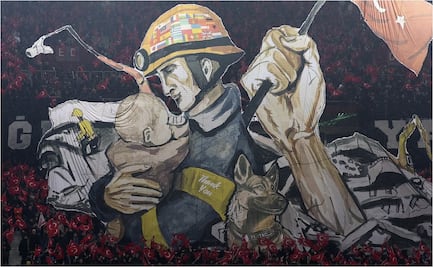 Fans turcos homenajean con emotivo mosaico a Proteo, el perro mexicano que murió en Turquía