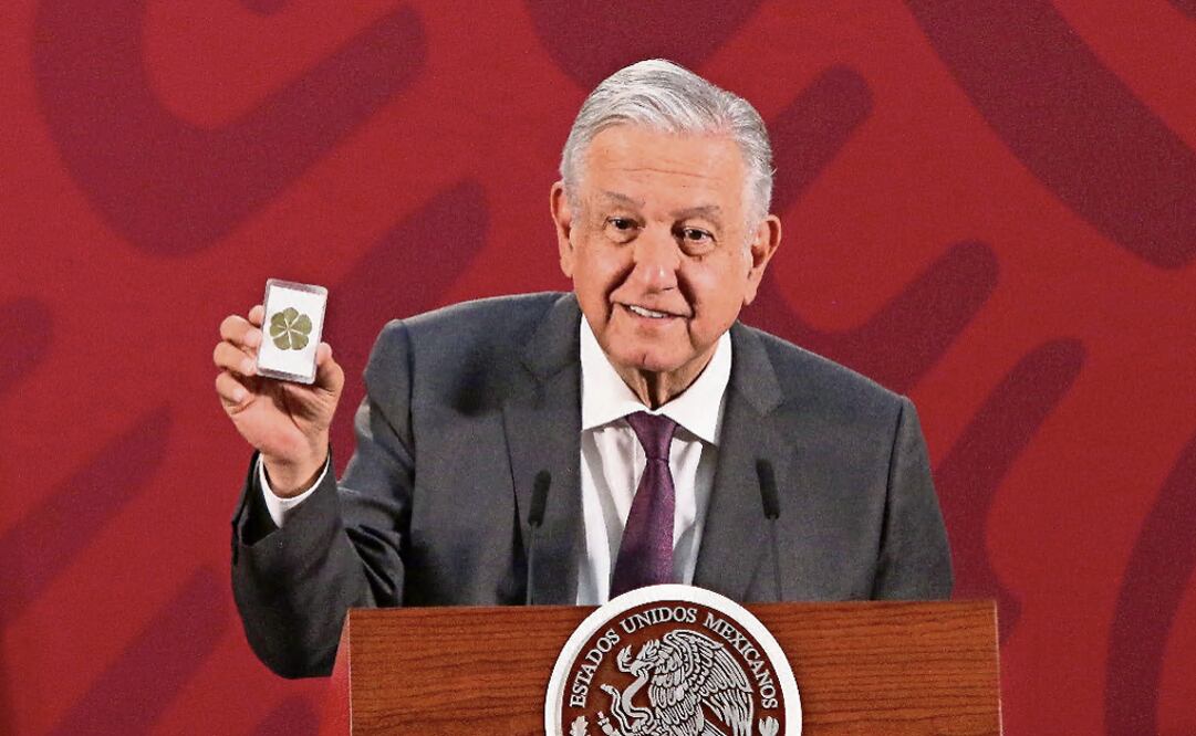 The Mexican President has been reluctant to follow social distancing - Photo: Carlos Mejía/EL UNIVERSAL