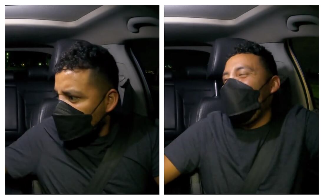 Taxista se hace viral tras cumplir encargo de ruptura amorosa