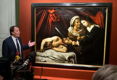 Hallan un posible Caravaggio en un ático en Francia