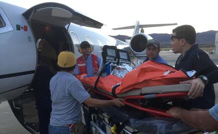 Por quemaduras, trasladan de emergencia a bebé chiapaneca a Texas