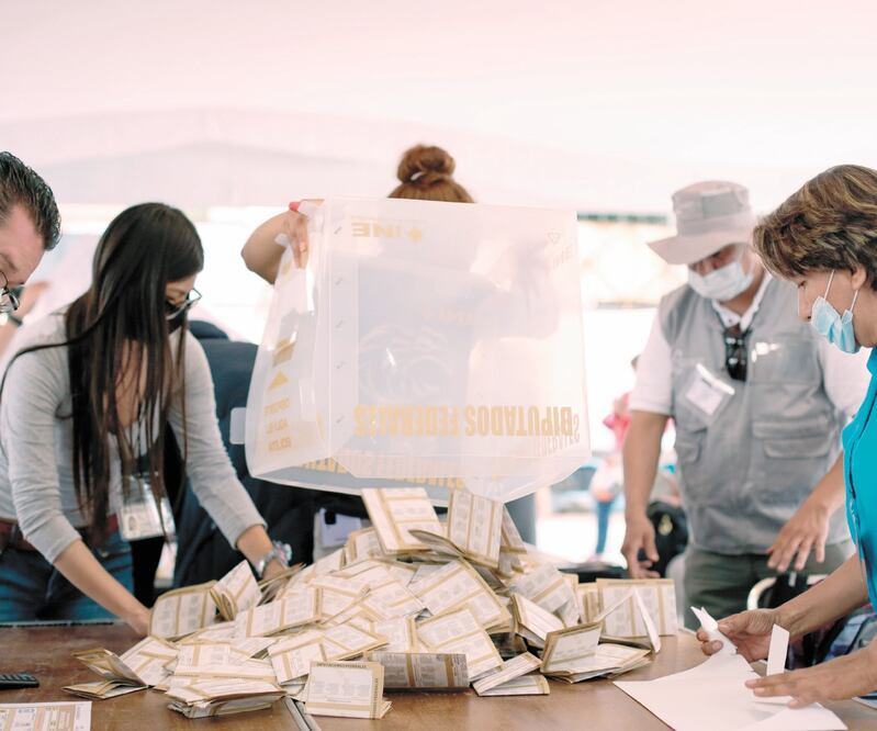Para CitiBanamex, la elección dejó fortalecido al INE. Foto: FRANCISCO CAÑEDO. XINHUA