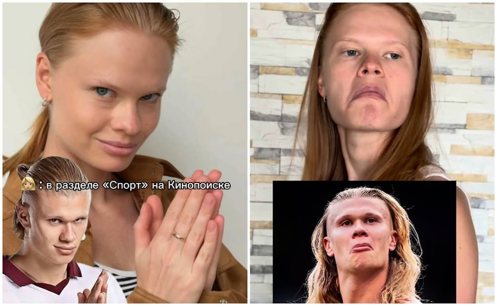 Anastasia Kostromitina recrea momentos de Erling Haaland.
Instagram nas__kos