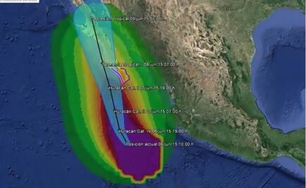 Hurricane Blanca jumps to category four