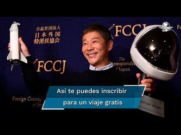 Magnate japonés busca 8 personas para realizar viaje gratis a la luna en 2023