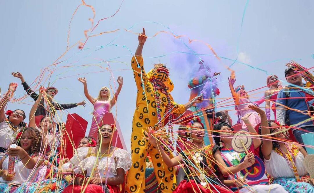 La gobernadora Evelyn Salgado Oineda presidió el Desfile del Día del Niño en Acapulco, Guerrero. (26/04/25) Foto: Especial