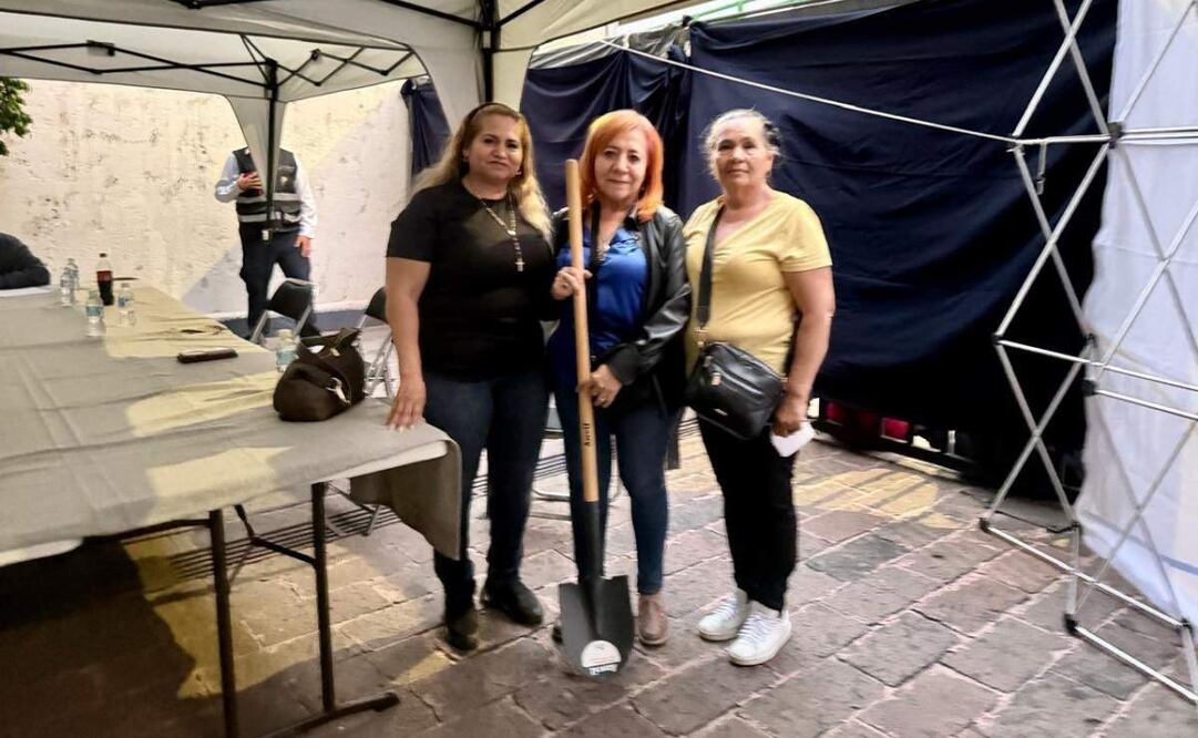 Ceci Flores se reúne con Rosario Piedra Ibarra. Foto: Especial