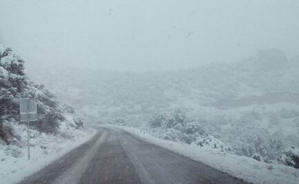 Cierran aeropuerto de Durango por nevadas