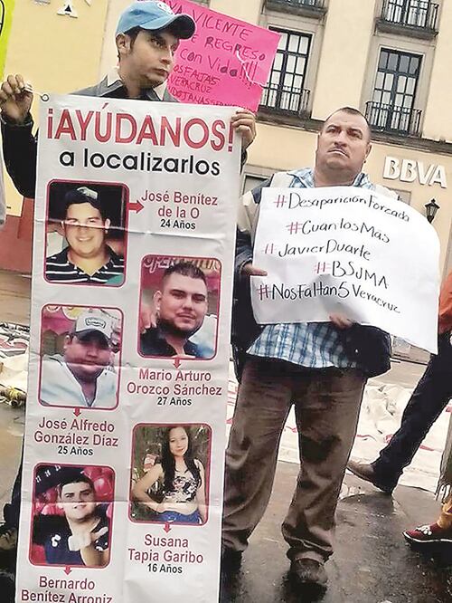 Para presionar a las autoridades a encontrar a los muchachos se creó un perfil en la red social Facebook (TOMADA DE FACEBOOK)