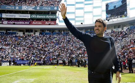 Nicolás Larcamón y su emotiva despedida del Puebla