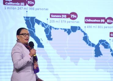Concluye primera fase de vacunación en municipios de la frontera norte: SSPC