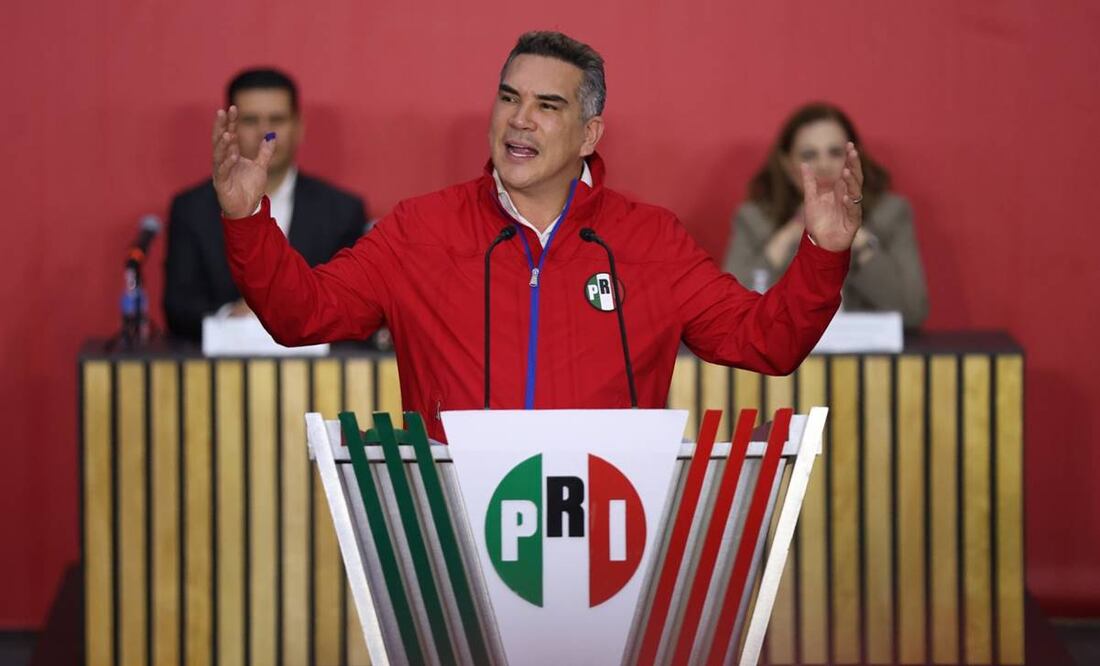 Alito Moreno aseguró que la administración de AMLO fue trágica, pero señaló que la del próximo gobierno no debe ser igual. Foto: Diego Simón / EL UNIVERSAL