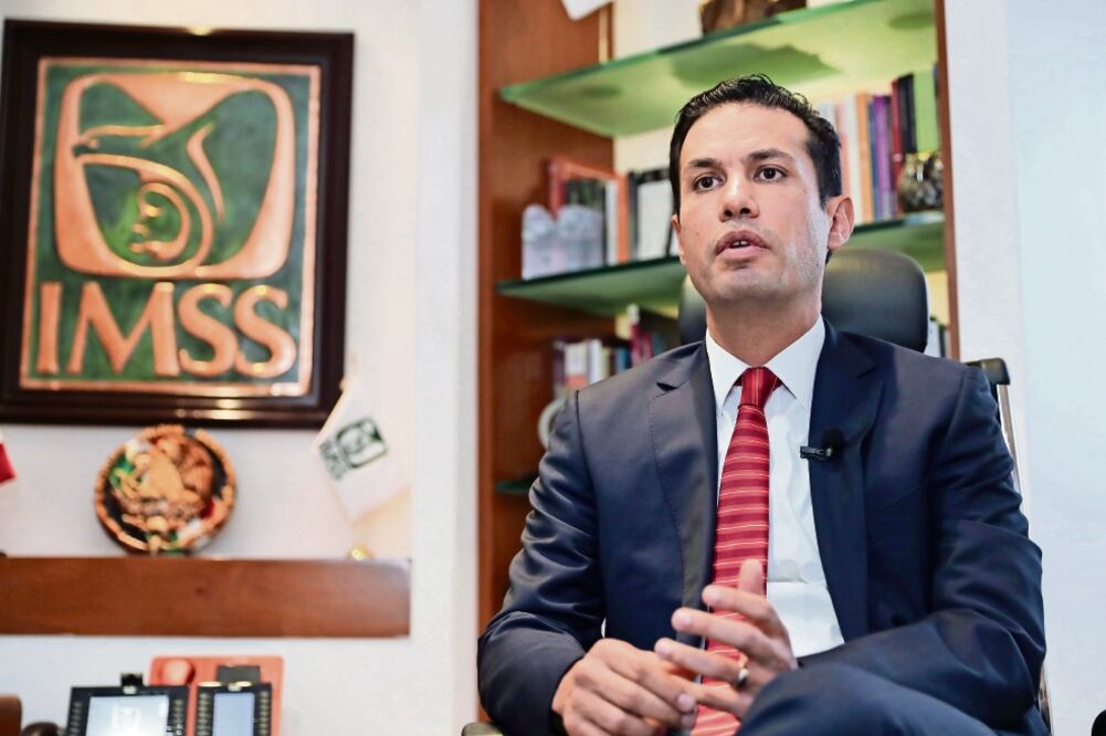 Director general del IMSS, Tuffic Miguel Ortega. (LUCÍA GODÍNEZ. EL UNIVERSAL)