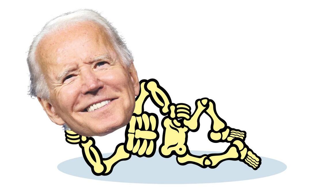 Calaverita Joe Biden.