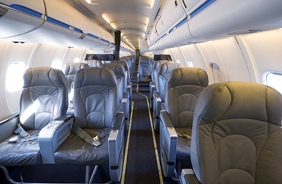 Avión Bombardier CRJ900 de Air Canada. Foto: Air Canada