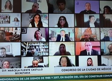 "Nos falta mucho por avanzar en materia de Protección Civil": diputados Congreso CDMX