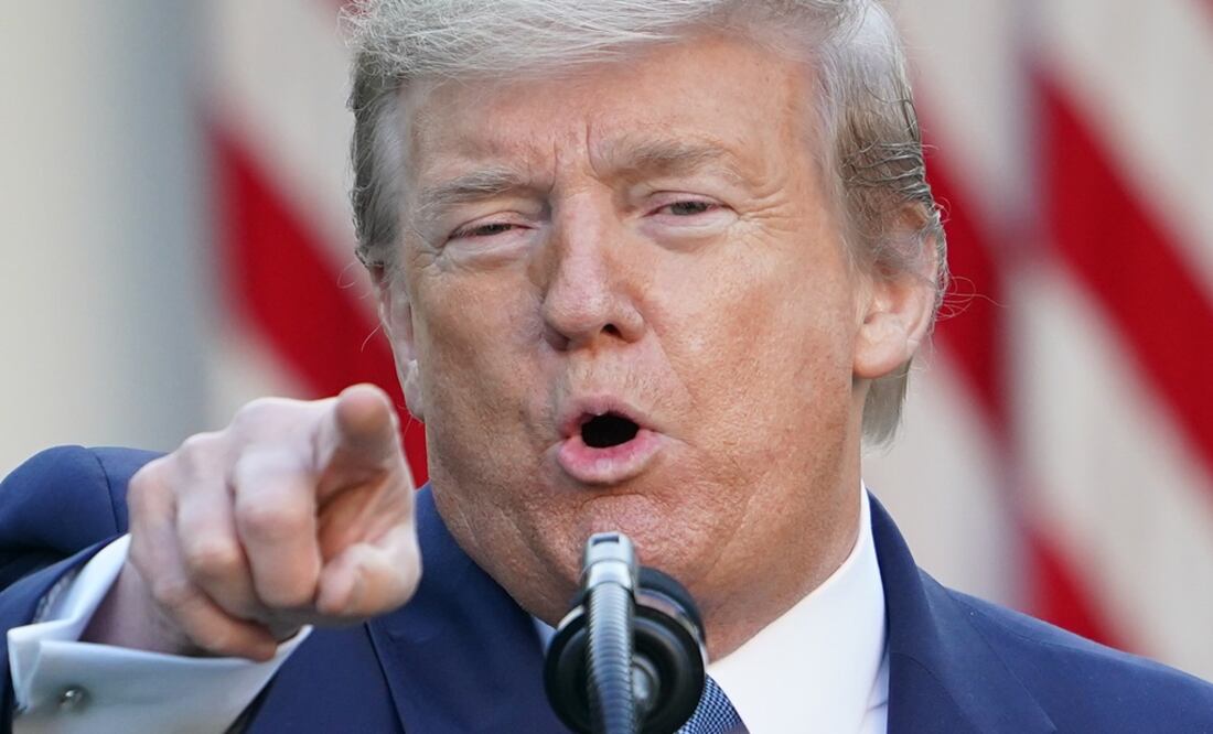 U.S. President Donald Trump gestures as he speaks during the daily briefing on the novel coronavirus, which causes COVID-19, at the White House - Photo: Mandel NGAN/AFP