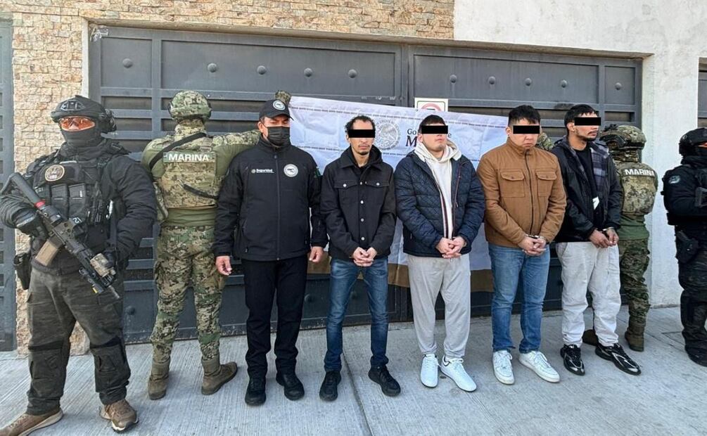 21 hombres fueron detenidos en Querétaro (05/02/2026). Foto: Especial