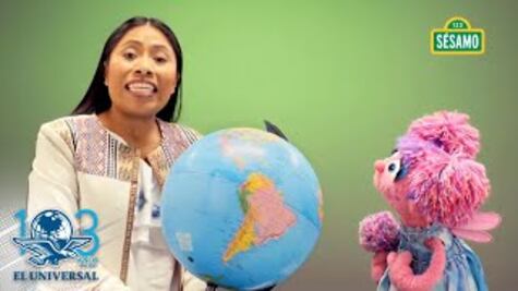 Yalitza Aparicio participa en campaña de Plaza Sésamo