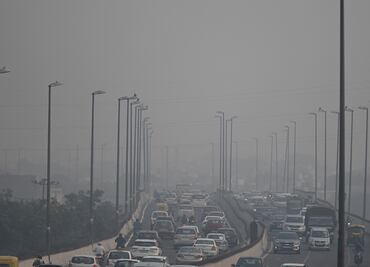 Contaminación "ahoga" a Nueva Delhi