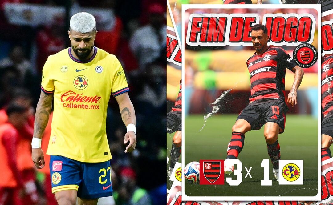 América "pierde" en el Mundial de Clubes; Flamengo cambia escudo de Chelsea por el de las Águilas / Foto: Imago7/ @Flamengo en X