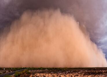 Cenapred comparte imagen satelital de nube de polvo del Sahara