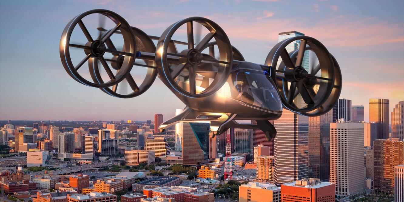 Presentan prototipo de taxi volador 