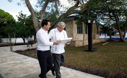 AMLO realiza última gira del año para supervisar avances del Tren Maya en Yucatán