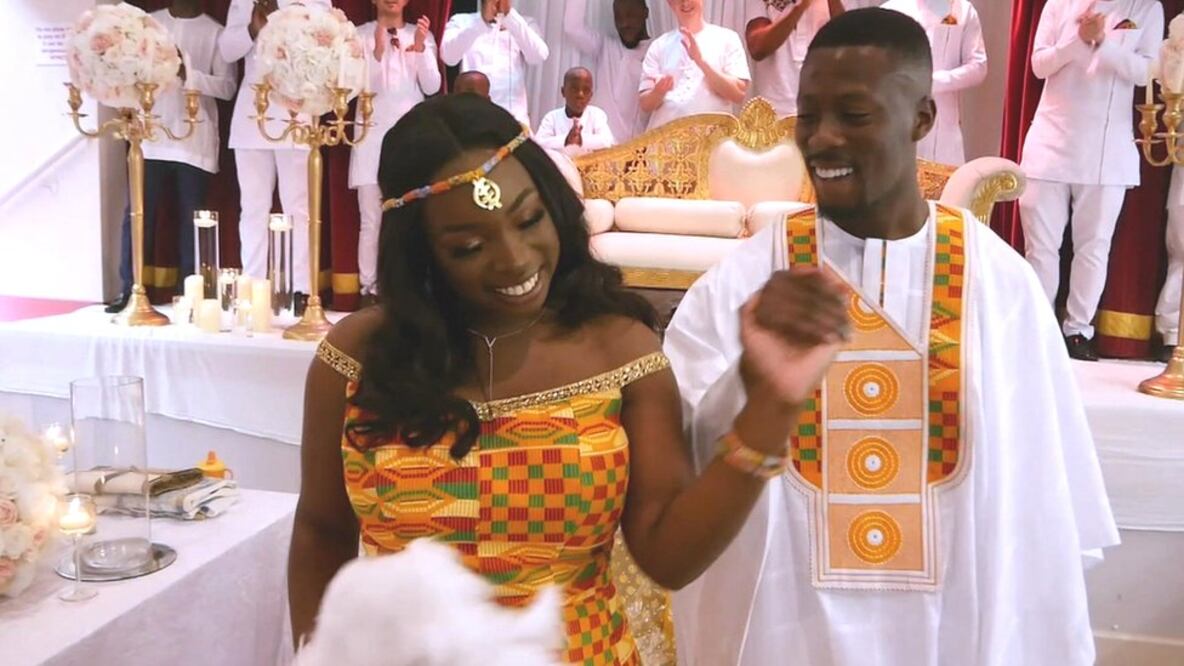 Angela y Geoffrey nacieron en Reino Unido, pero la familia de ambos es de Ghana (Foto: BBC)