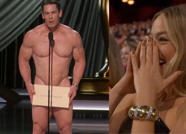John Cena y la razón por la que apareció desnudo en los Oscar